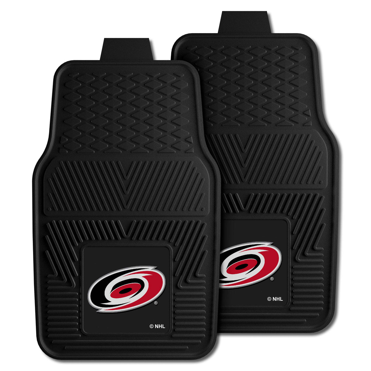 Carolina Hurricanes Heavy Duty Car Mat Set - 2 Pieces - Carolina Hurricanes