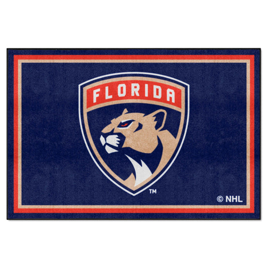 Florida Panthers 5ft. x 8 ft. Plush Area Rug - Florida Panthers