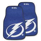 Tampa Bay Lightning Front Carpet Car Mat Set - 2 Pieces