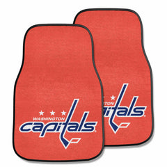 Washington Capitals Front Carpet Car Mat Set - 2 Pieces