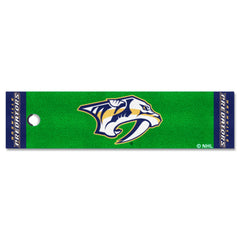 Nashville Predators Putting Green Mat - 1.5ft. x 6ft. - Nashville Predators