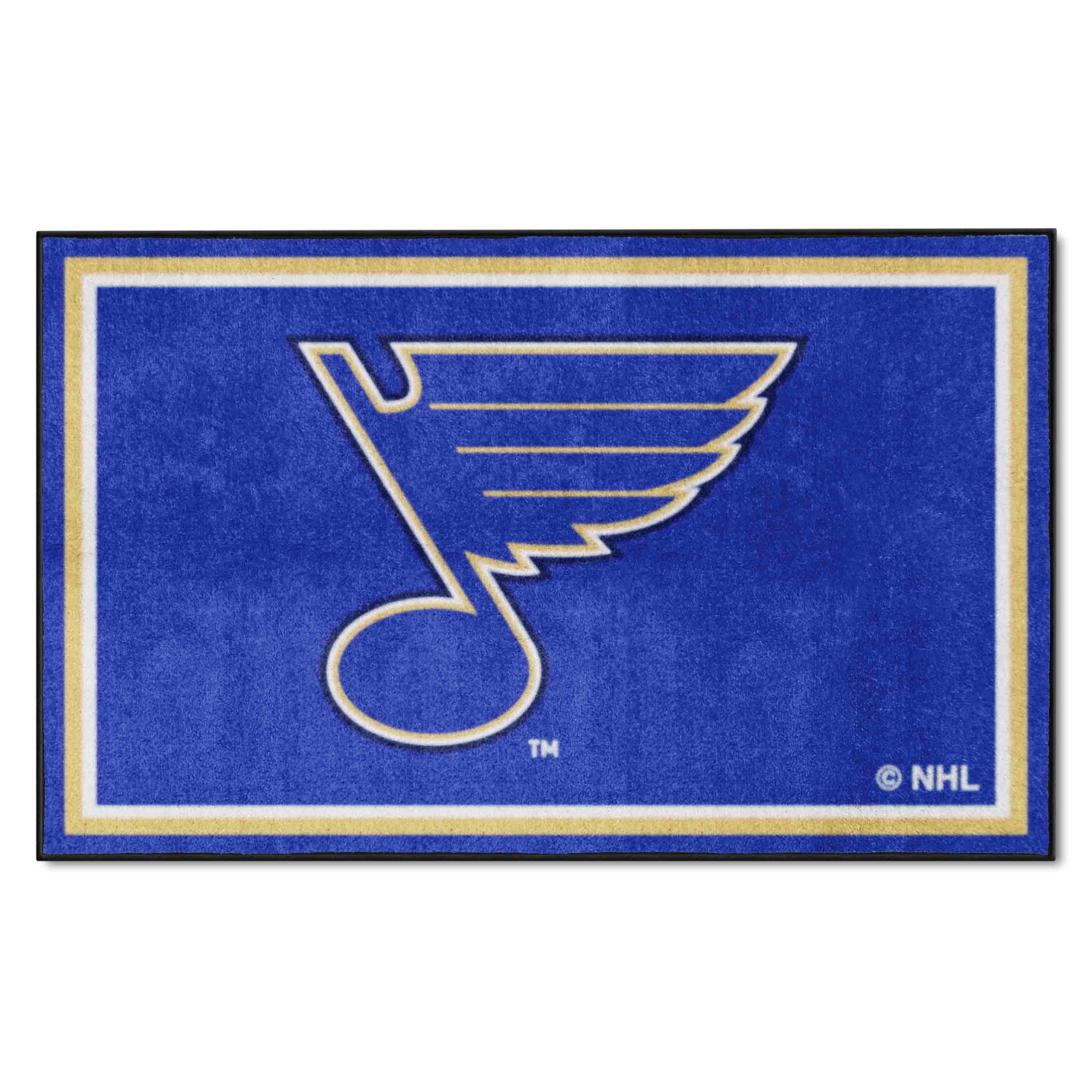 St. Louis Blues 4ft. x 6ft. Plush Area Rug