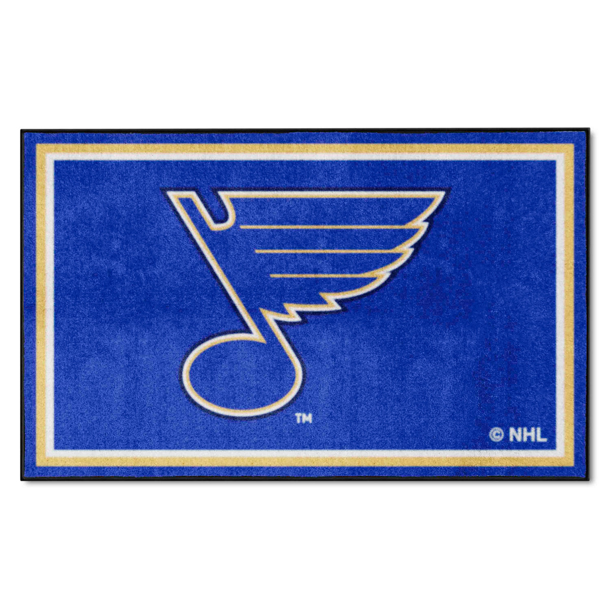 St. Louis Blues 4ft. x 6ft. Plush Area Rug