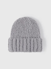 Thermal Teddy Knit Hat - Trendsi