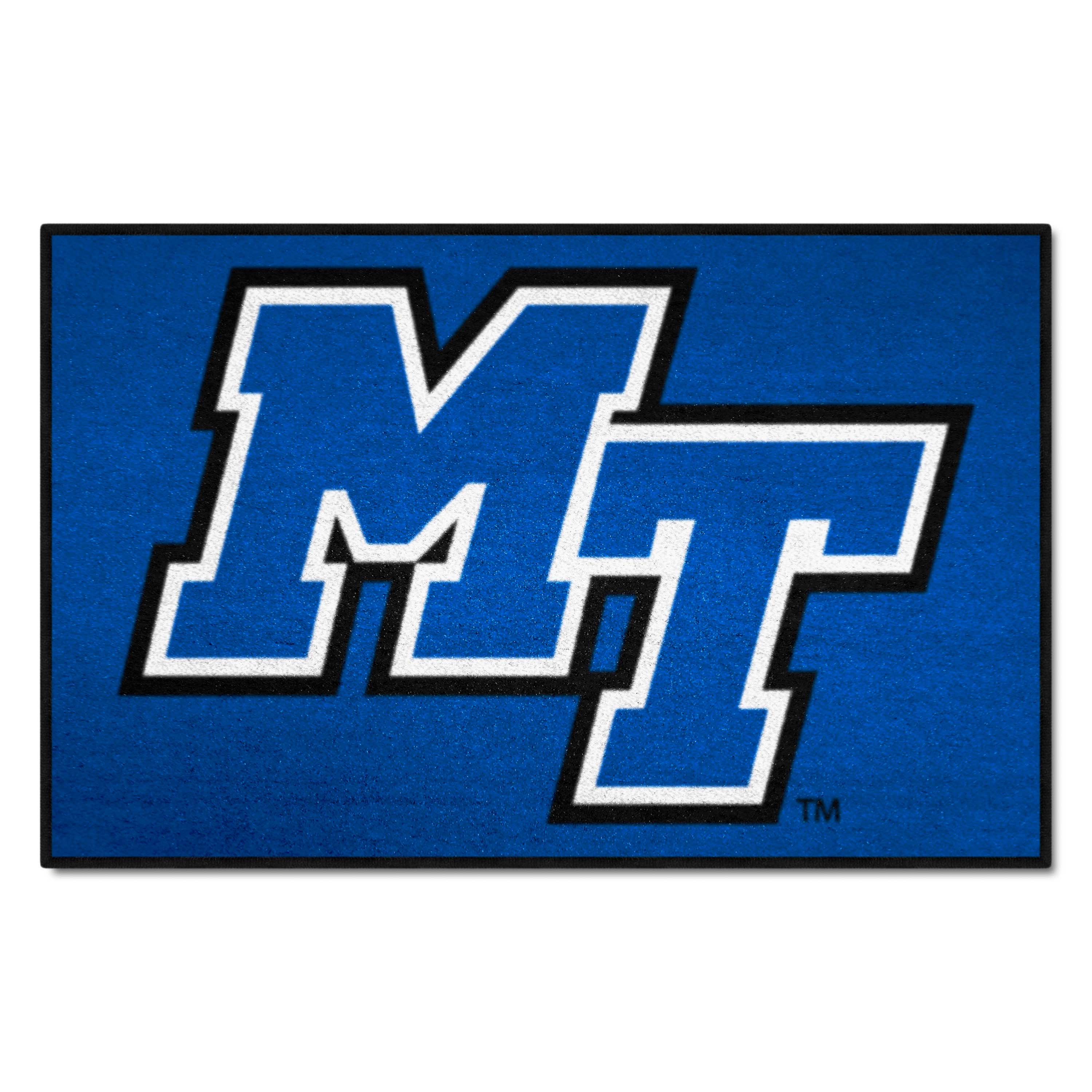 Middle Tennessee Blue Raiders Starter Mat Accent Rug - 19in. x 30in. - Middle Tennessee