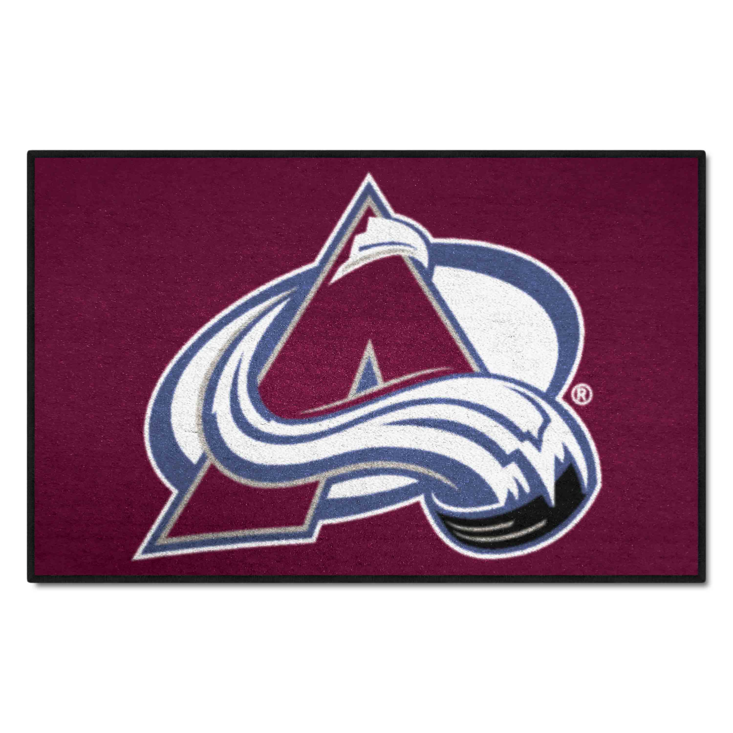 Colorado Avalanche Starter Mat Accent Rug - 19in. x 30in. - Colorado Avalanche