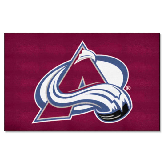 Colorado Avalanche Ulti-Mat Rug - 5ft. x 8ft. - Colorado Avalanche