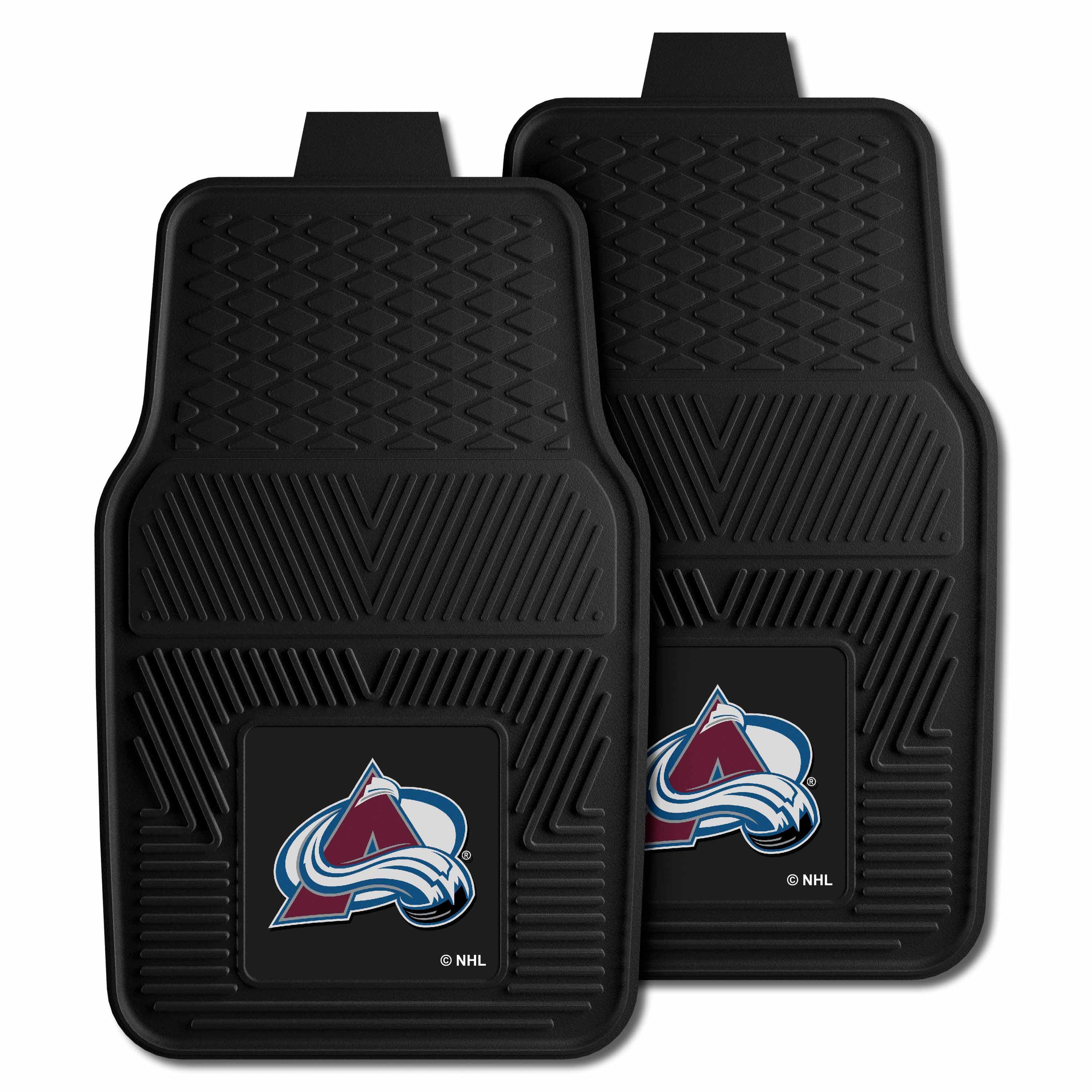 Colorado Avalanche Heavy Duty Car Mat Set - 2 Pieces - Colorado Avalanche