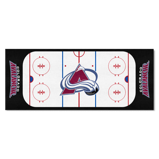 Colorado Avalanche Rink Runner - 30in. x 72in. - Colorado Avalanche