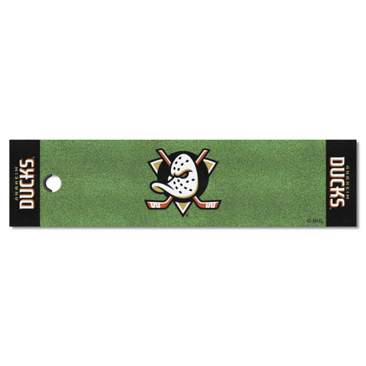 Anaheim Ducks Putting Green Mat - 1.5ft. x 6ft.