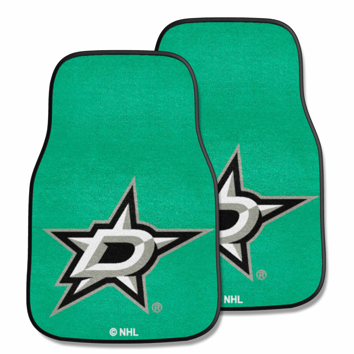 Dallas Stars Front Carpet Car Mat Set - 2 Pieces - Dallas Stars