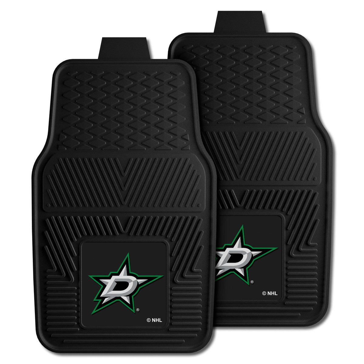 Dallas Stars Heavy Duty Car Mat Set - 2 Pieces