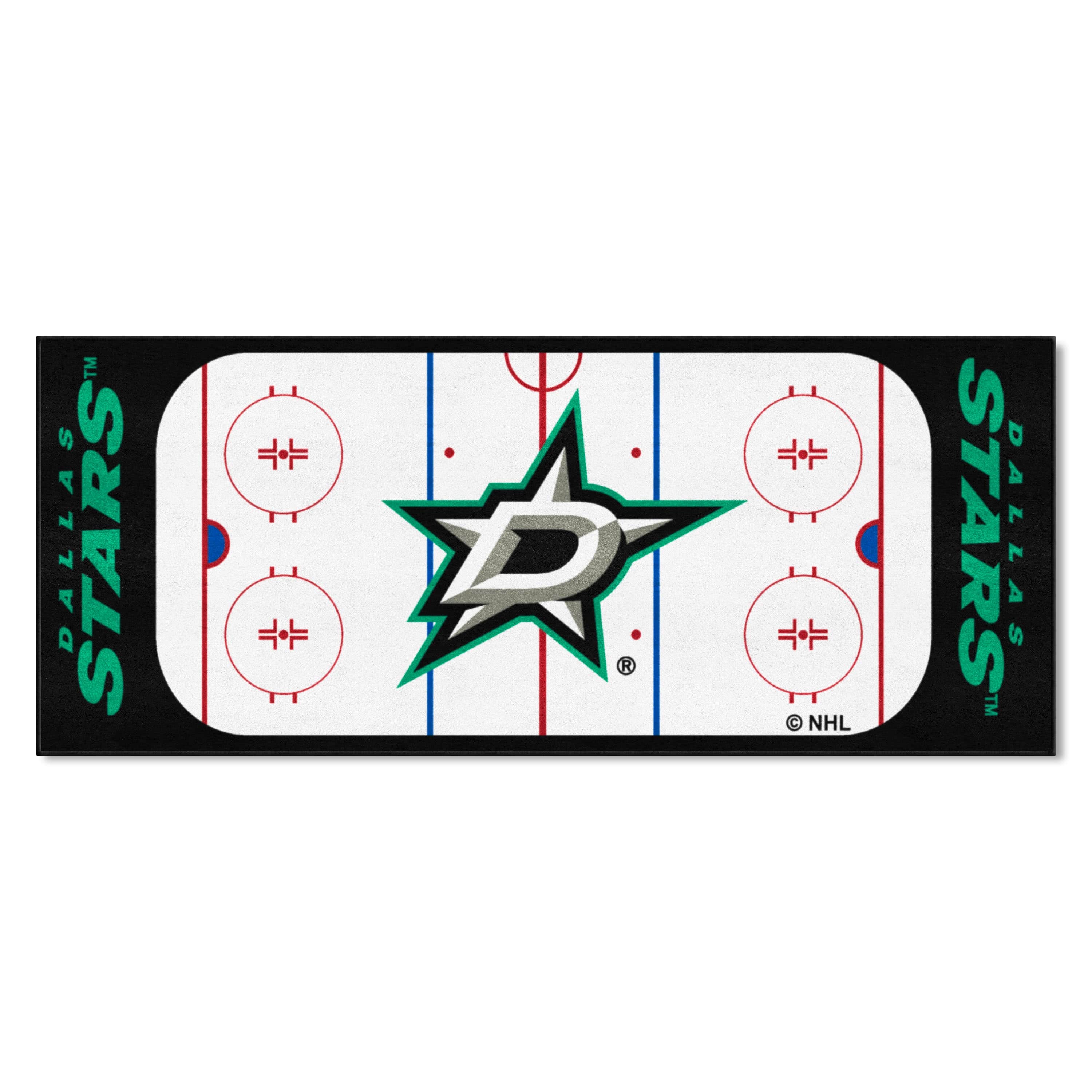 Dallas Stars Rink Runner - 30in. x 72in. - Dallas Stars