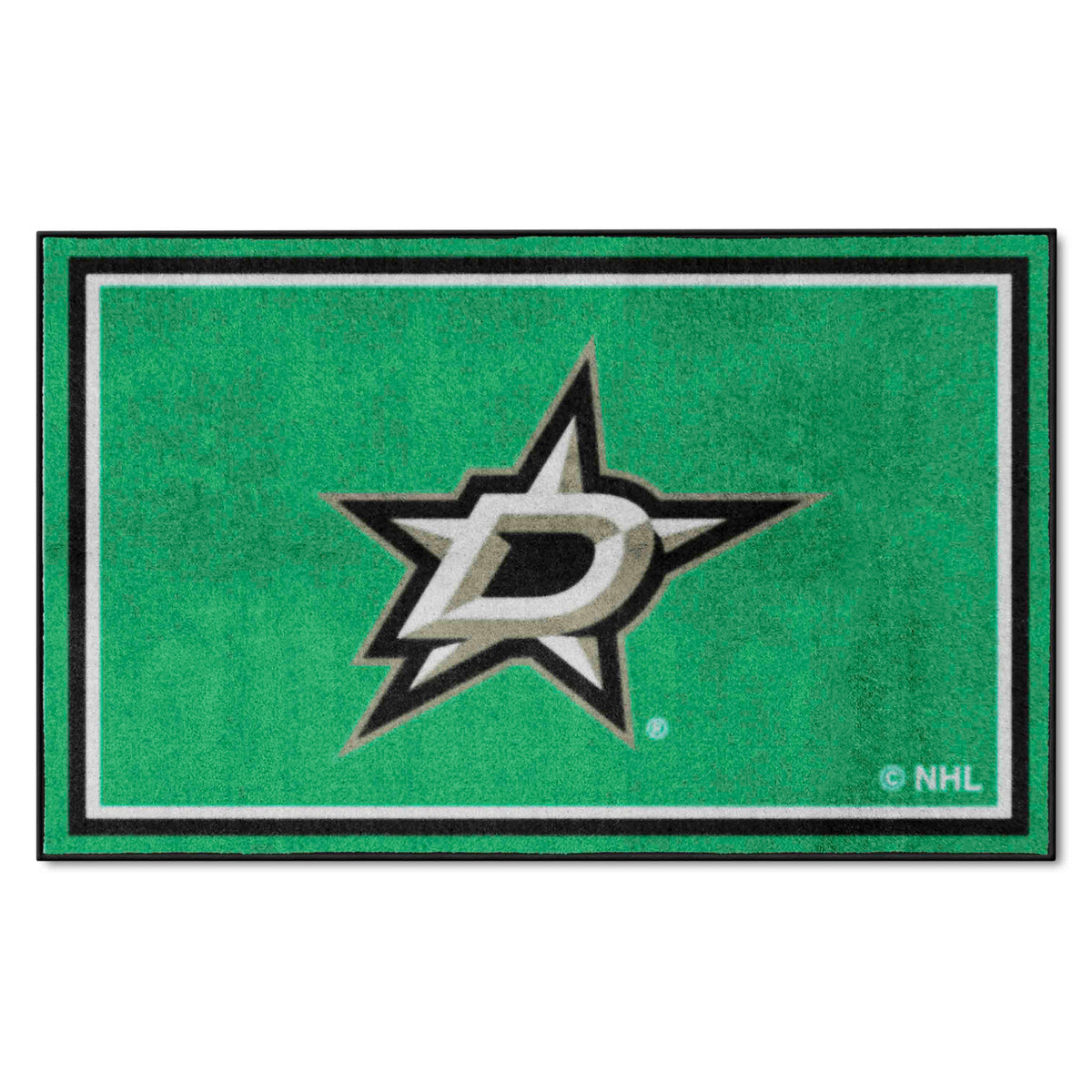 Dallas Stars 4ft. x 6ft. Plush Area Rug - Dallas Stars