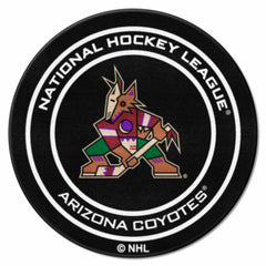 Arizona Coyotes Hockey Puck Rug - 27in. Diameter