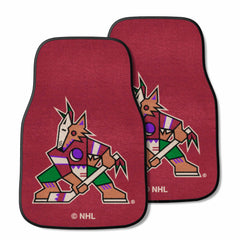 Arizona Coyotes Front Carpet Car Mat Set - 2 Pieces