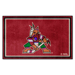 Arizona Coyotes 4ft. x 6ft. Plush Area Rug