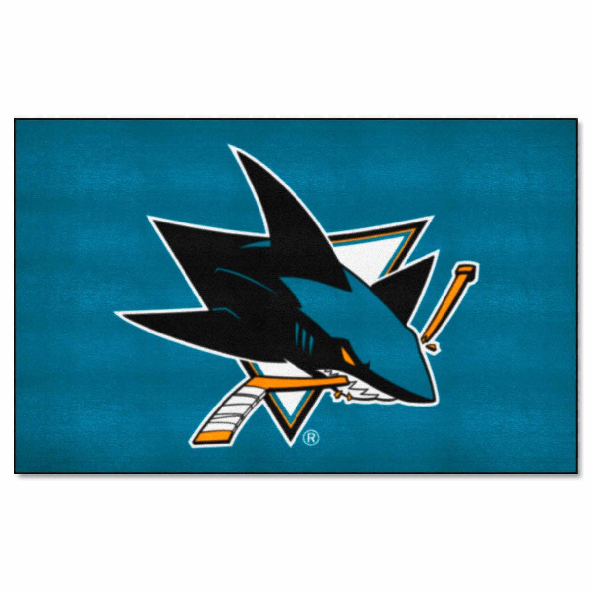 San Jose Sharks Ulti-Mat Rug - 5ft. x 8ft.