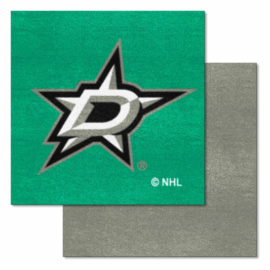 Dallas Stars Team Carpet Tiles - 45 Sq Ft.