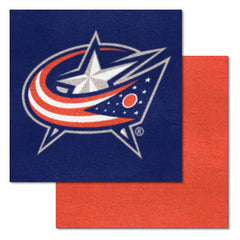 Columbus Blue Jackets Team Carpet Tiles - 45 Sq Ft.