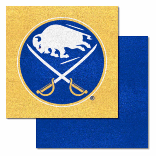 Buffalo Sabres Team Carpet Tiles - 45 Sq Ft.