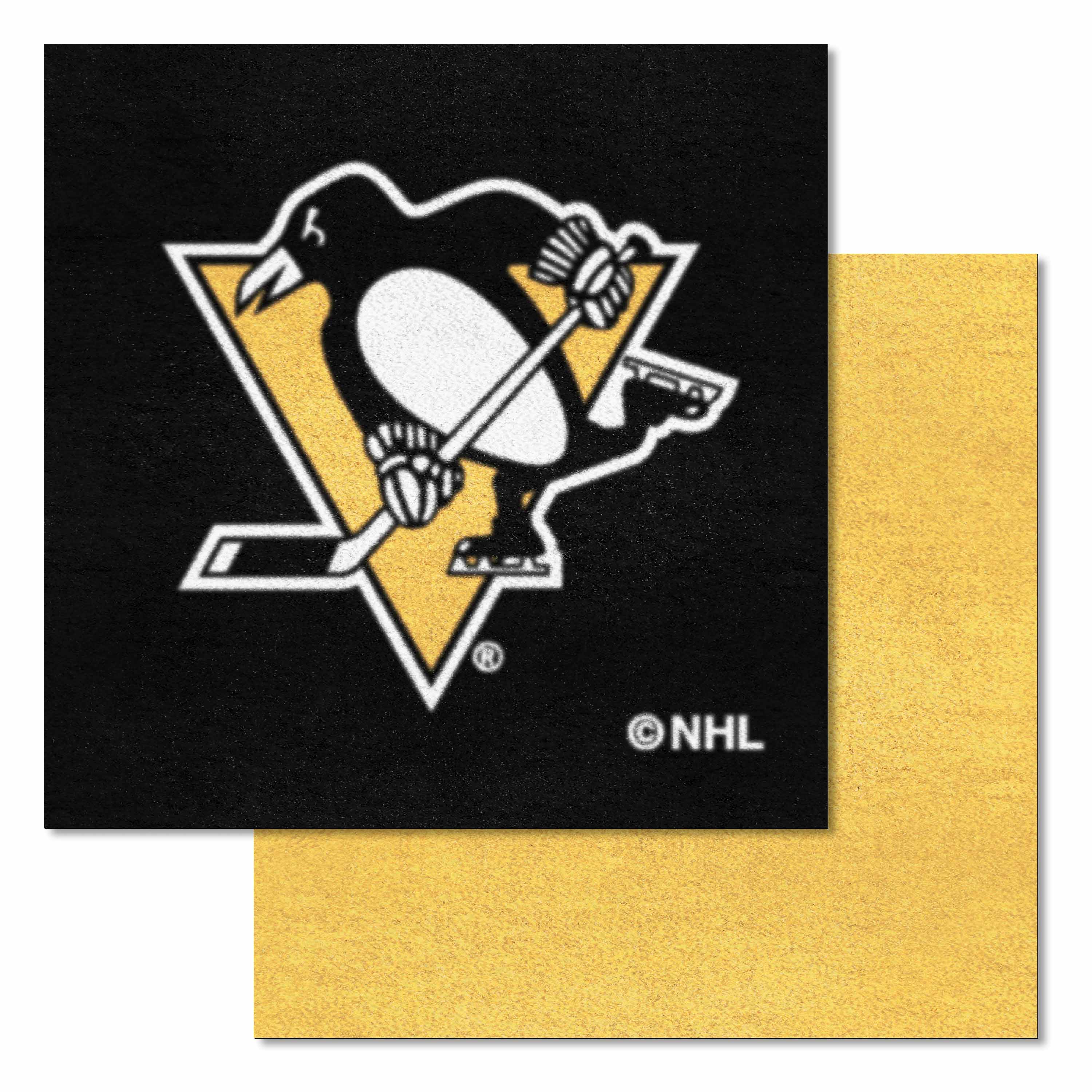 Pittsburgh Penguins Team Carpet Tiles - 45 Sq Ft.