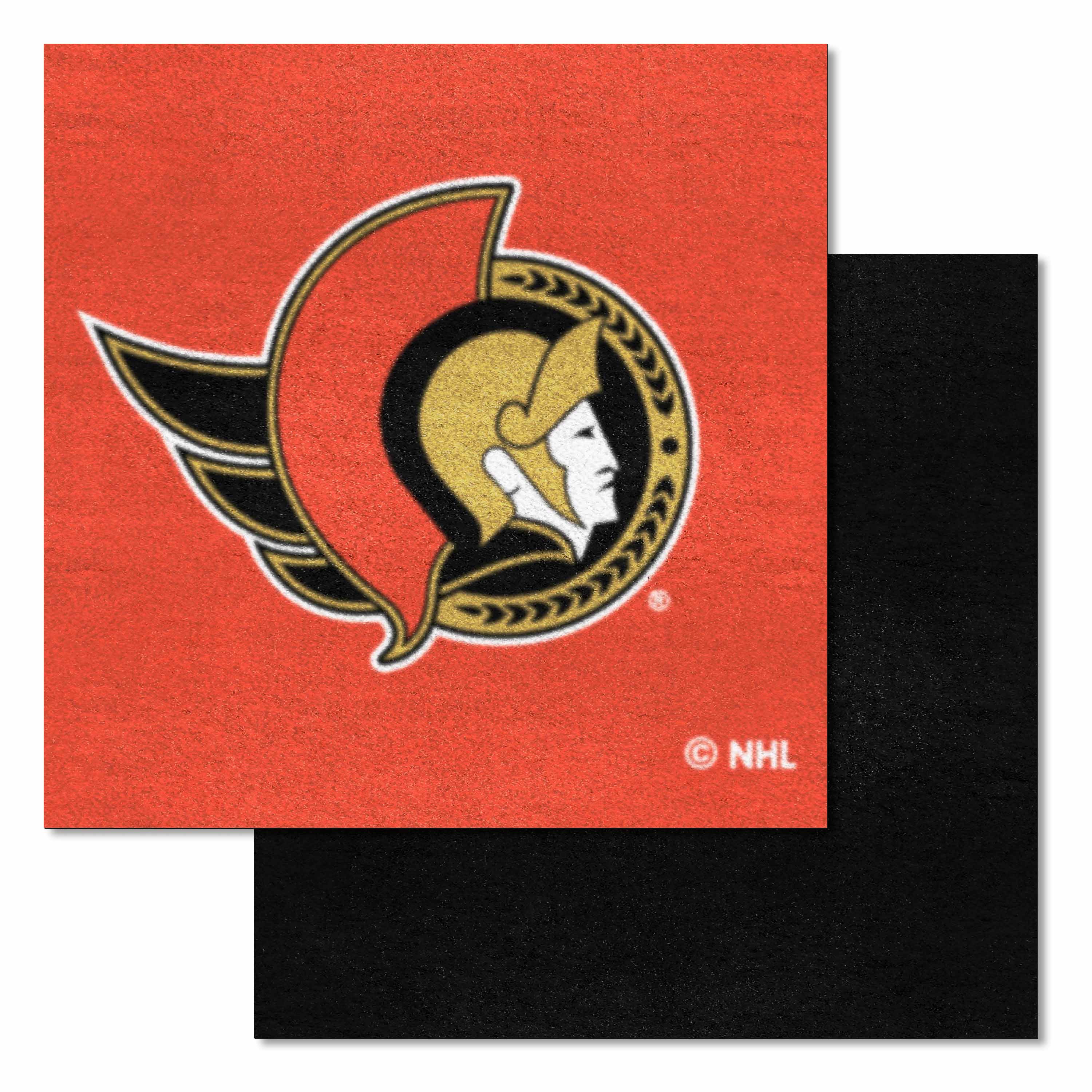 Ottawa Senators Team Carpet Tiles - 45 Sq Ft.