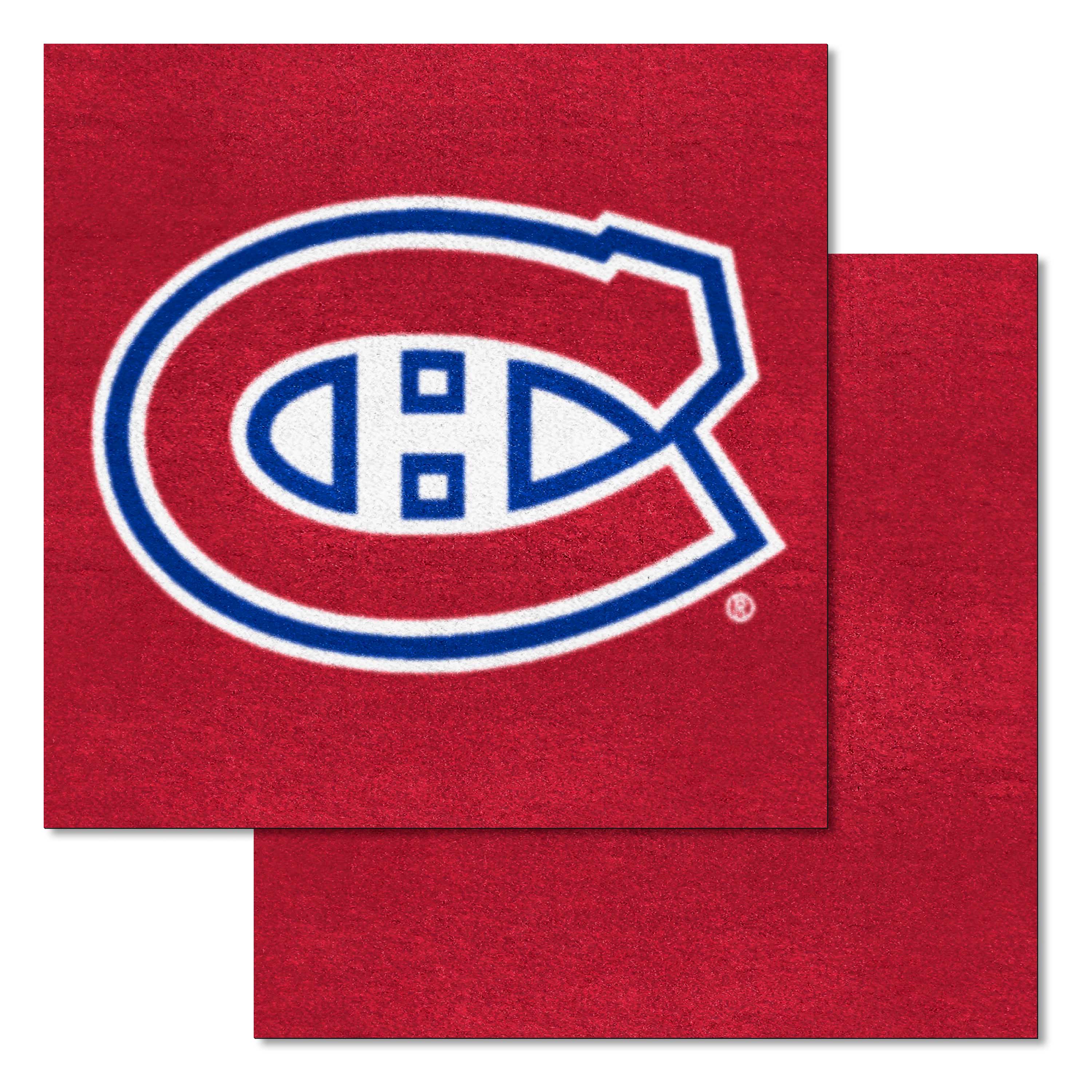 Montreal Canadiens Team Carpet Tiles - 45 Sq Ft.