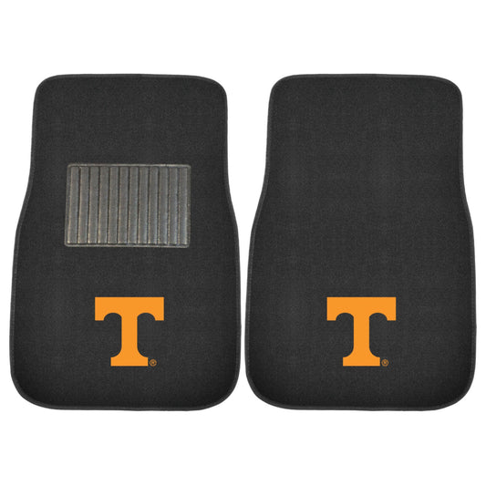 Tennessee Volunteers Embroidered Car Mat Set - 2 Pieces