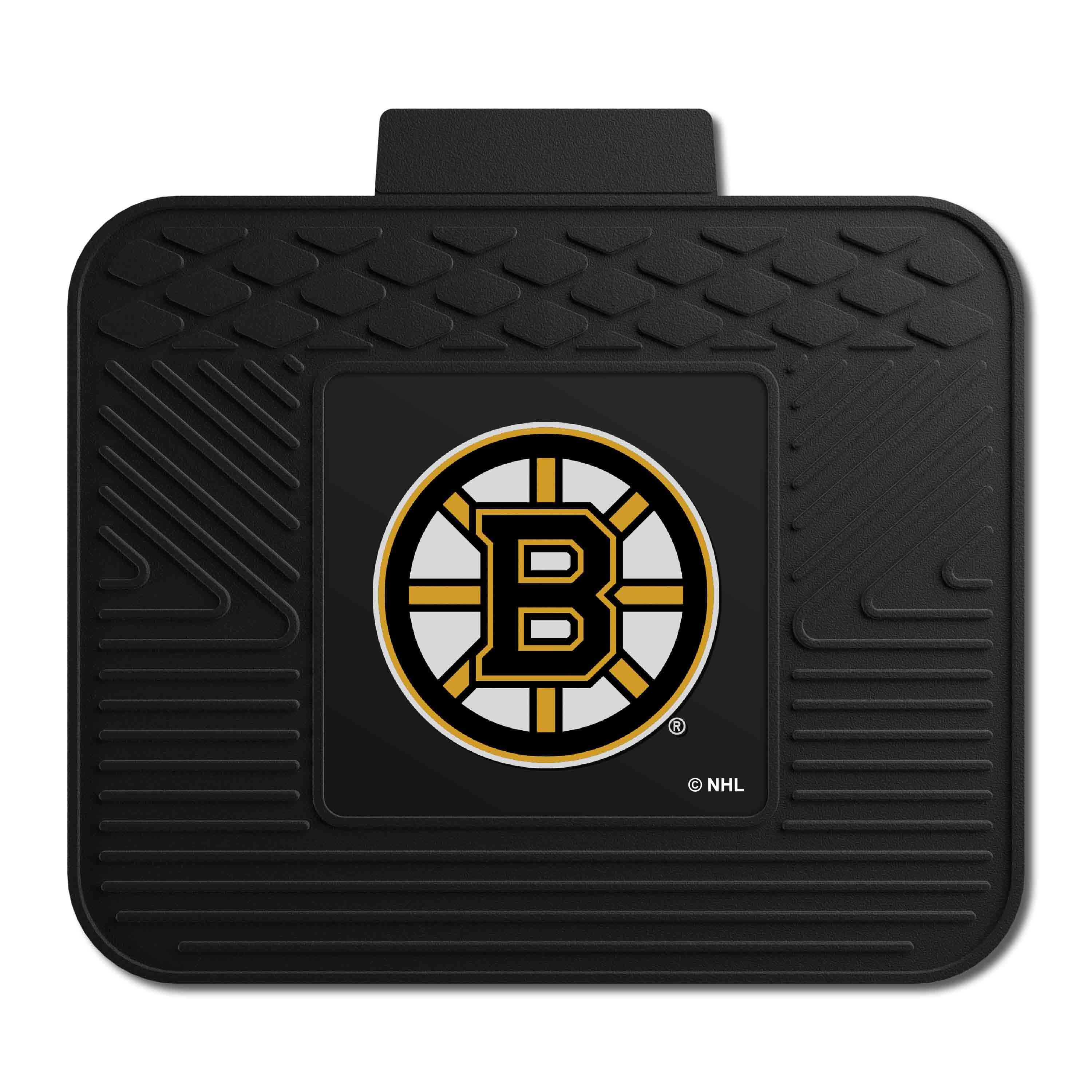 Boston Bruins Back Seat Car Utility Mat - 14in. x 17in. - Boston Bruins