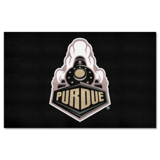 Purdue Boilermakers Ulti-Mat Rug - 5ft. x 8ft., Train Logo