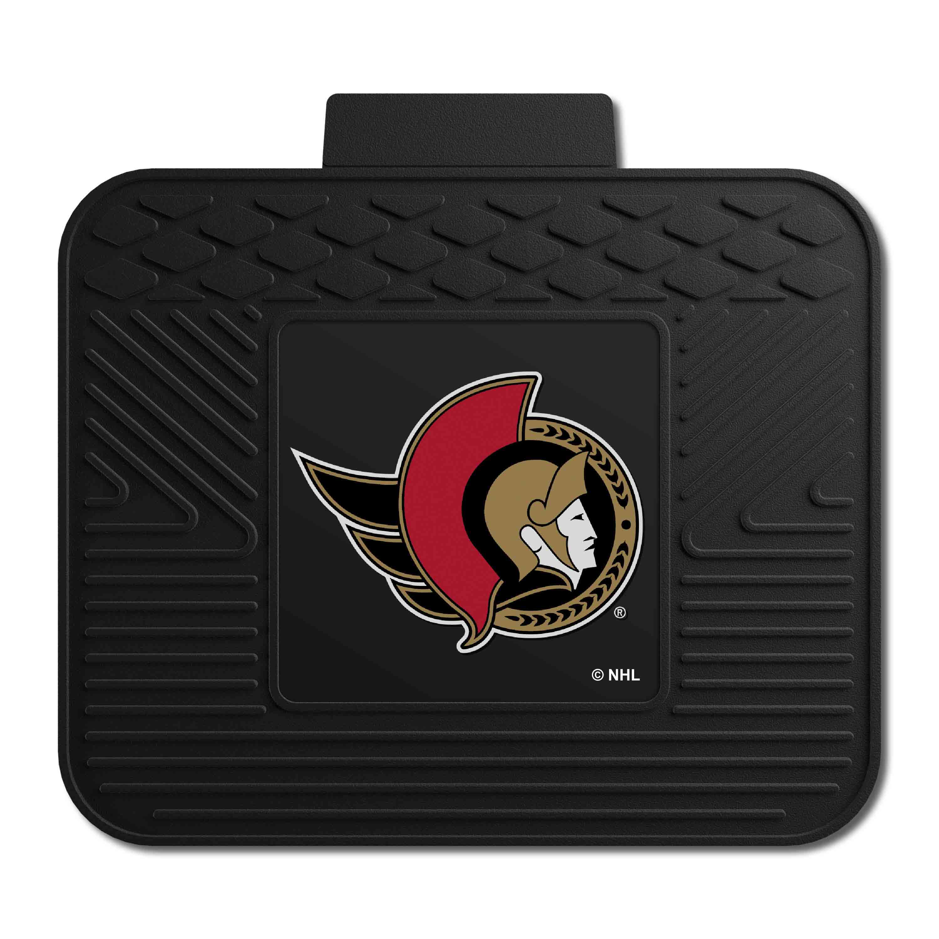 Ottawa Senators Back Seat Car Utility Mat - 14in. x 17in.