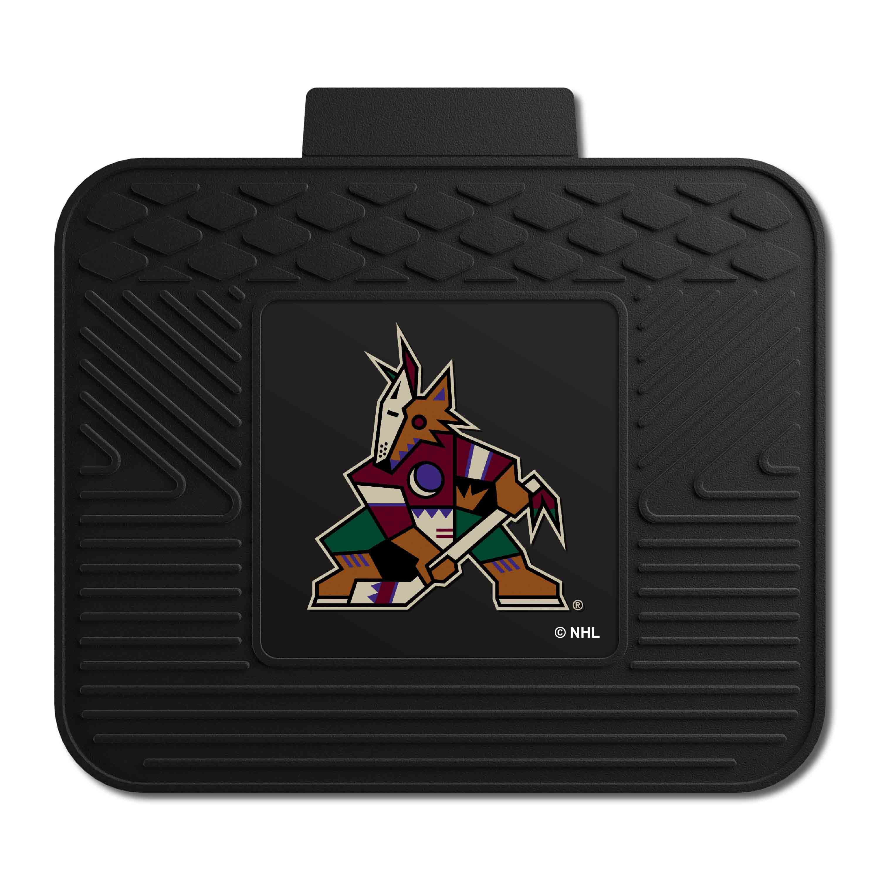 Arizona Coyotes Back Seat Car Utility Mat - 14in. x 17in.