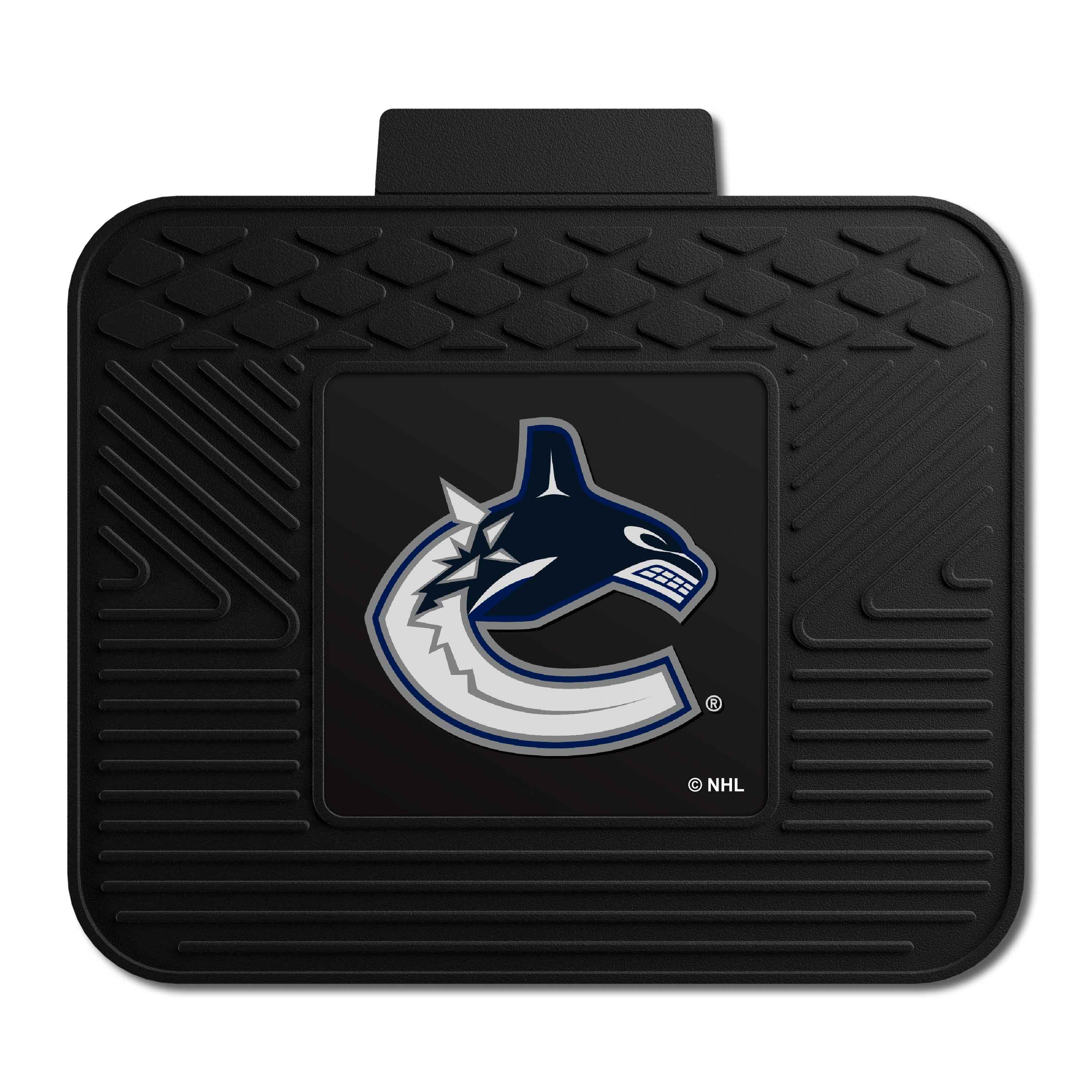 Vancouver Canucks Back Seat Car Utility Mat - 14in. x 17in.