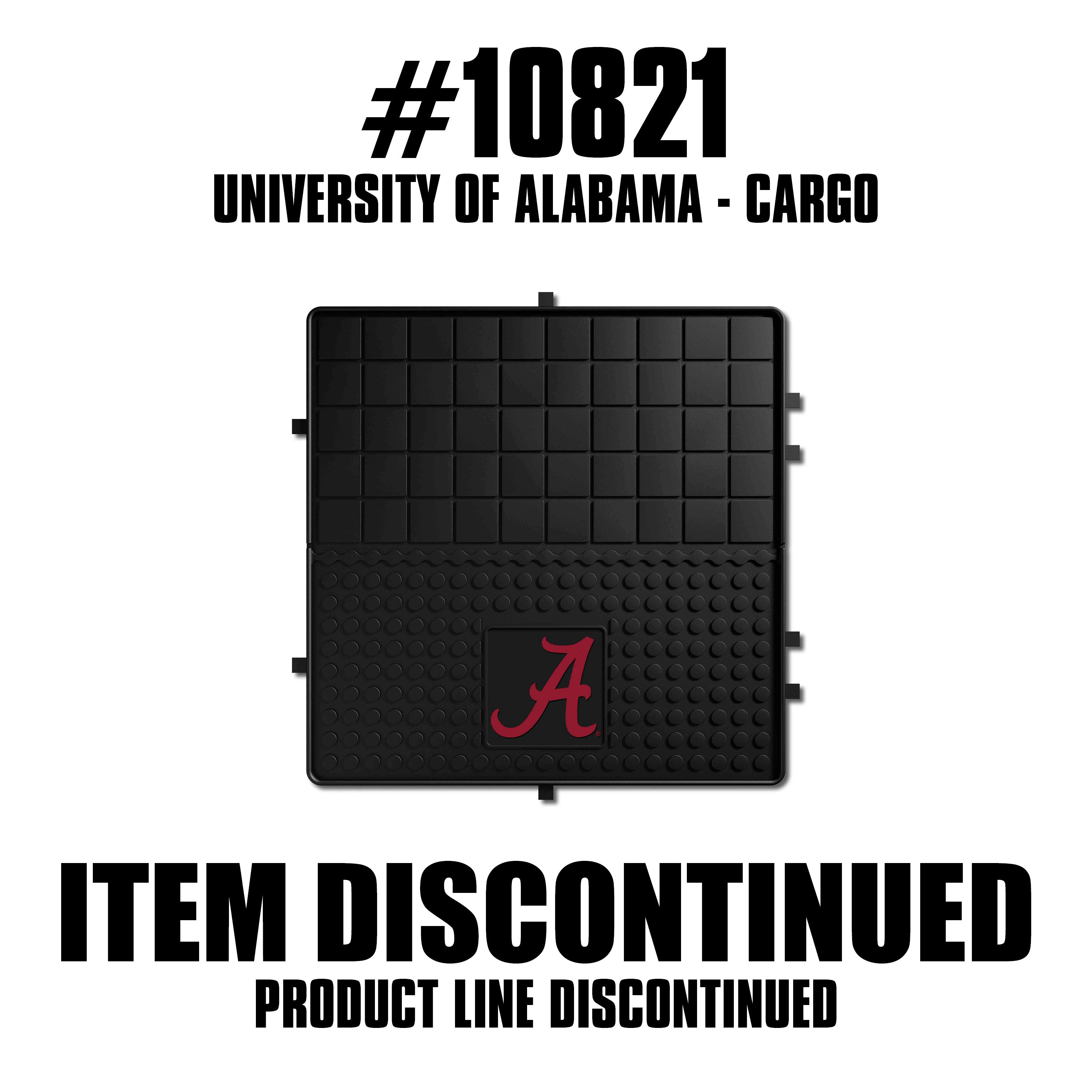 Alabama Crimson Tide Heavy Duty Cargo Mat 31"x31"