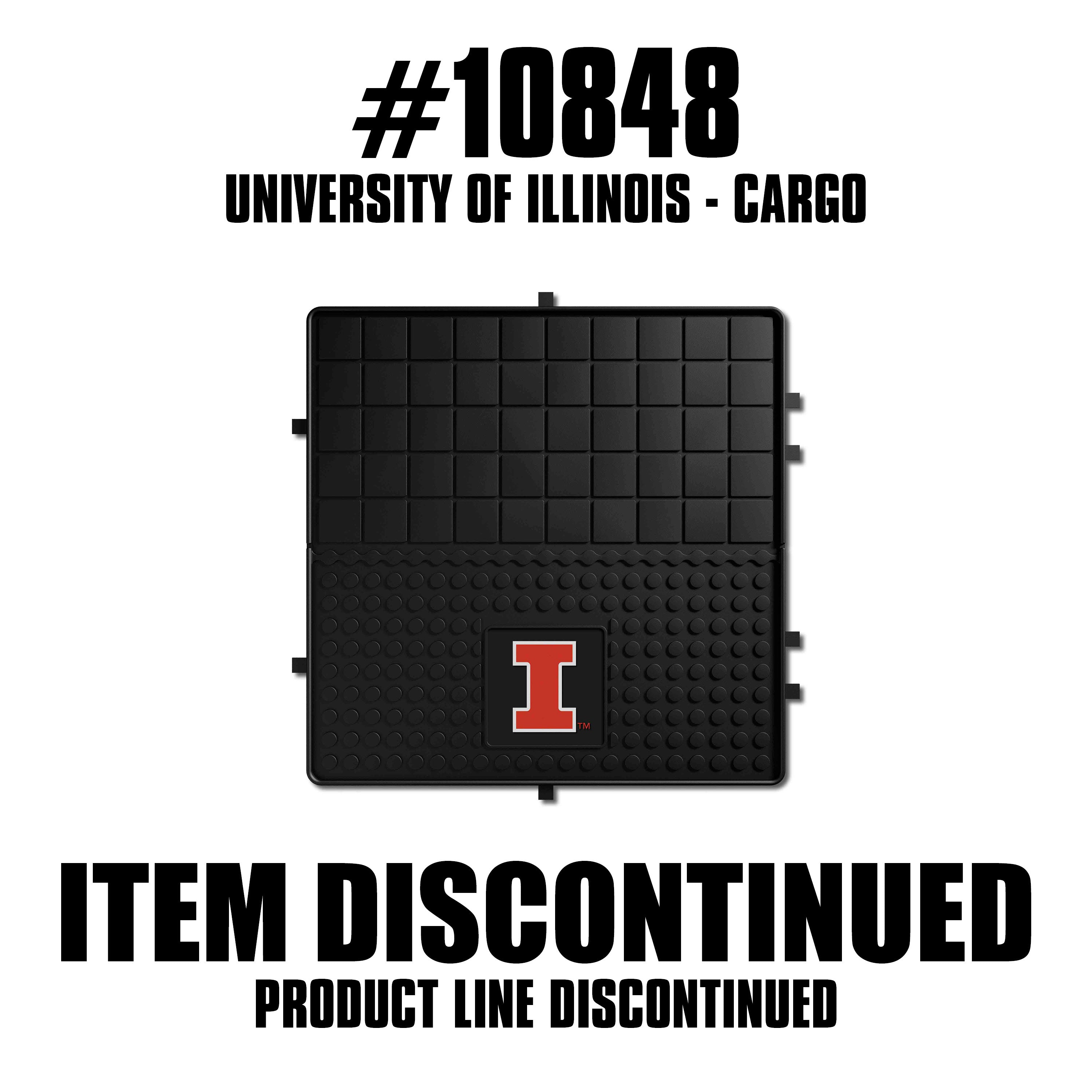 Illinois Illini Heavy Duty Cargo Mat 31"x31"