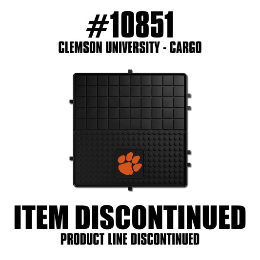 Clemson Tigers Heavy Duty Cargo Mat 31"x31" - Clemson