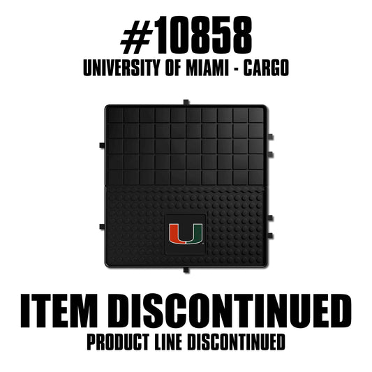 Miami Hurricanes Heavy Duty Cargo Mat 31"x31"