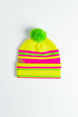 The Le Tits Now | Yellow Retro Ski Beanie