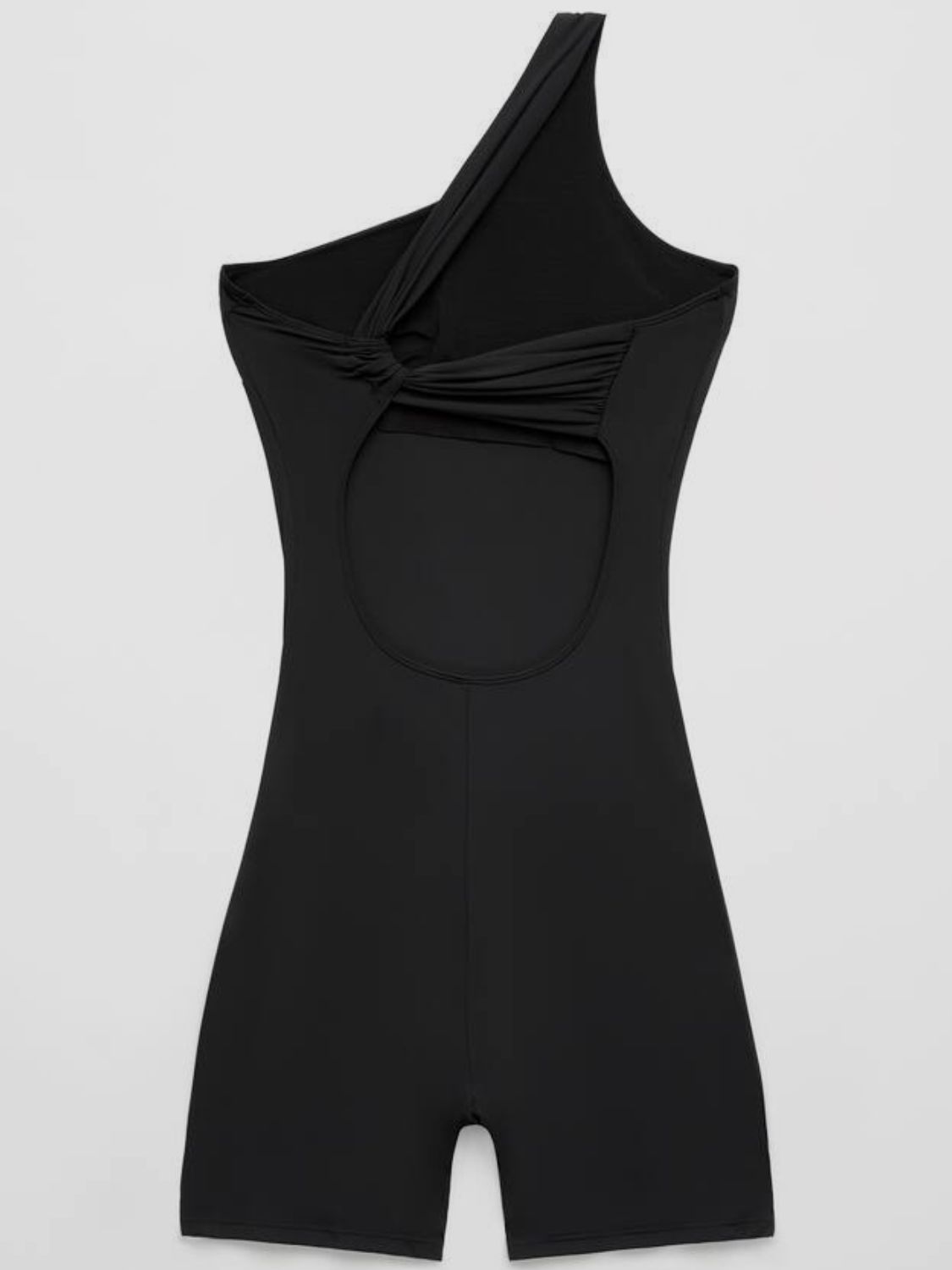 Single Shoulder Active Romper - Flyclothing LLC