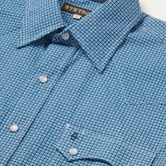 Camisa vaquera con microestampado de Stetson