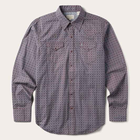 Stetson Chevron Grid Shirt - Stetson