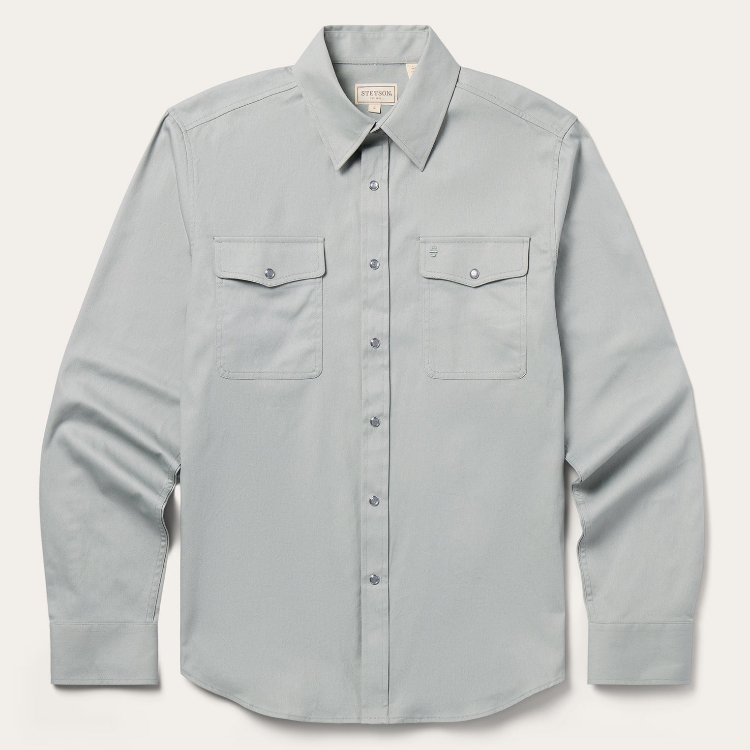 Stetson Brushed Twill Western Shirt