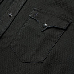 Stetson Charcoal Corded Denim Shirt