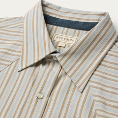 Stetson Ticking Stripe Western Shirt