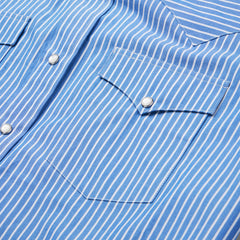 Stetson Blue Western Stripe Shirt