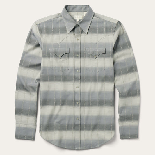 Stetson Serape Dobby Twill Western Shirt