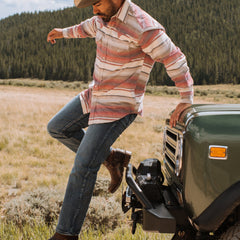 Stetson Brushed Twill Striped Shirt