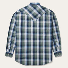 Stetson Lucky Diamond Plaid Western Shirt