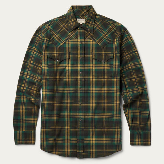 Stetson Brushed Flannel Western Shirt